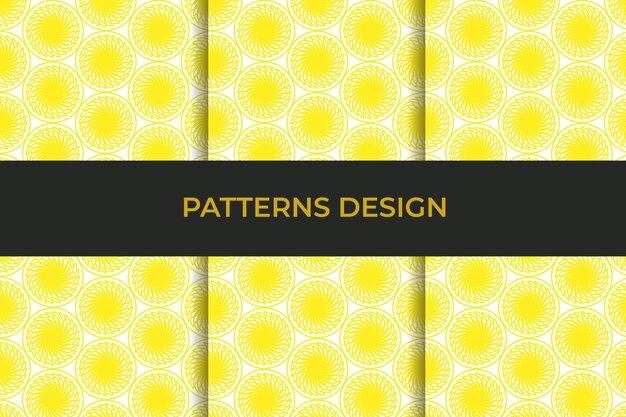 diseño de patrones de lujo moderno