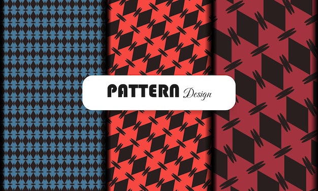 Diseño de patrones mínimos y diseño elegante moderno
