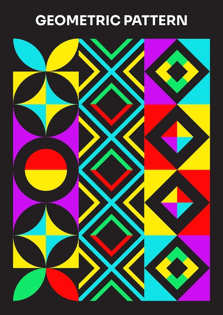 Diseño de patrones de mosaico intrincado Descarga de vectores gratuitos