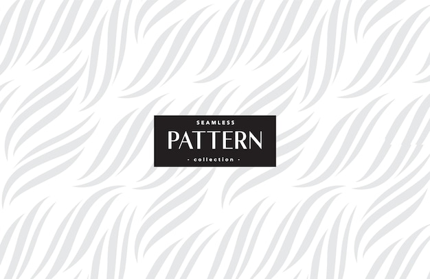 diseño de patrones de naturaleza sin costuras de color gris claro vectorial