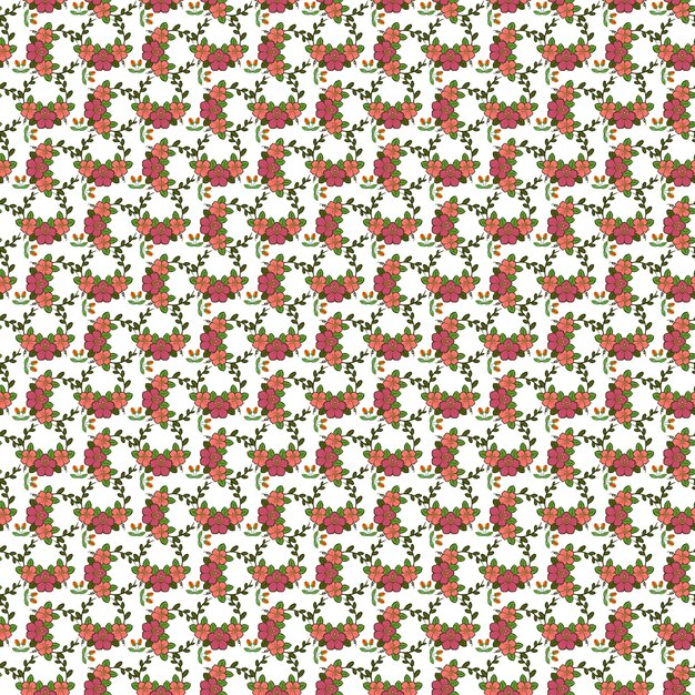 Diseño de patrones de Navidad planos vectoriales gratuitos