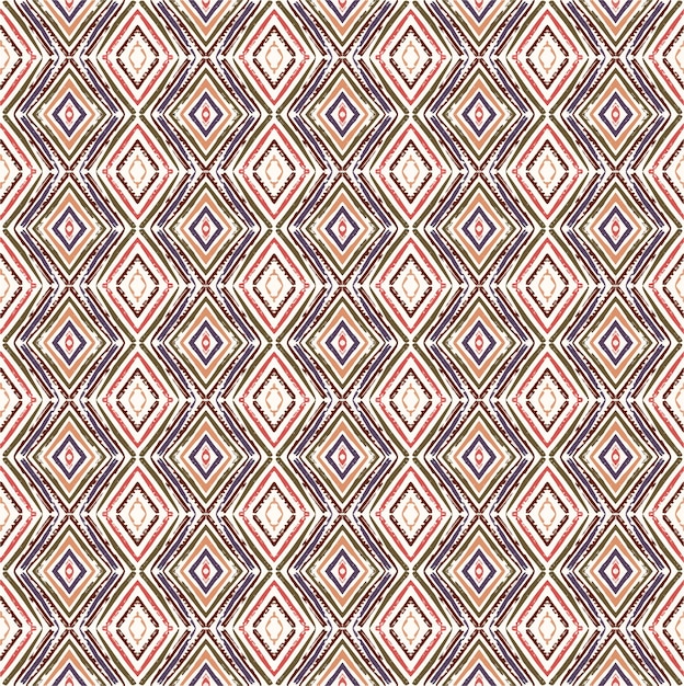Diseño de patrones repetidos geométricos Ilustración vectorial Diseño de impresión