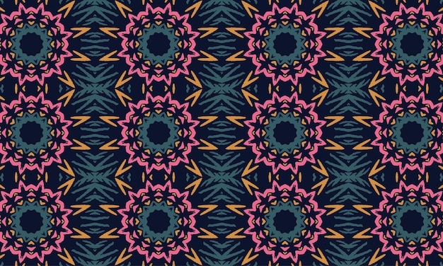 Diseño de patrones repetidos sin inconvenientes. Diseño de patrón de vestido largo de mujer, ilustración de arte vintage vectorial