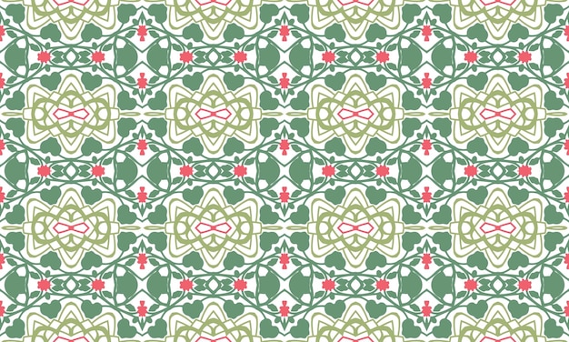 Diseño de patrones repetidos sin inconvenientes. Diseño de patrón de vestido largo de mujer, ilustración de arte vintage vectorial
