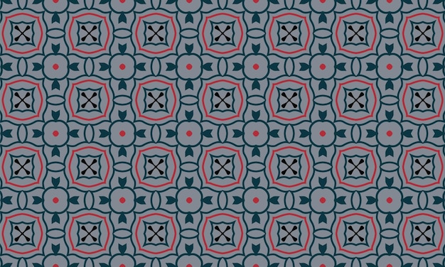 Diseño de patrones repetidos sin inconvenientes. Diseño de patrón de vestido largo de mujer, ilustración de arte vintage vectorial