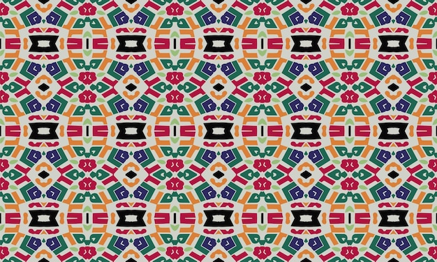 Diseño de patrones repetidos sin inconvenientes. Diseño de patrón de vestido largo de mujer, ilustración de arte vintage vectorial