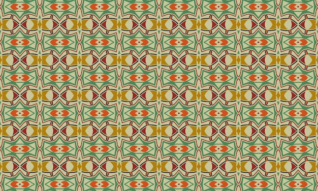 Diseño de patrones repetidos sin inconvenientes. Diseño de patrón de vestido largo de mujer, ilustración de arte vintage vectorial
