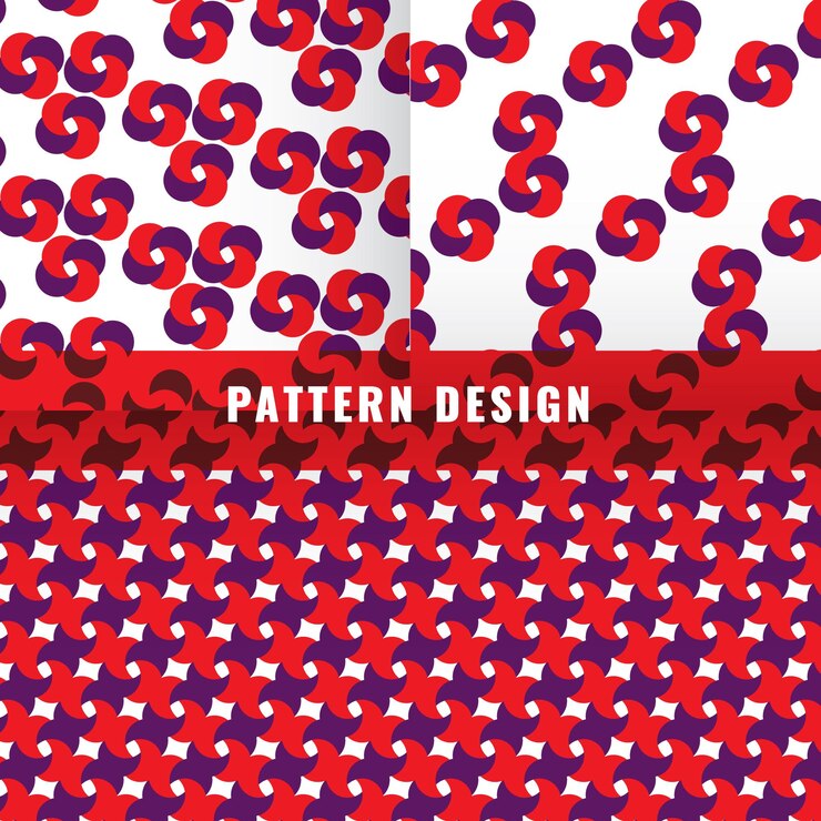 Vector diseño de patrones de ropa únicos y modernos con estilo floral corporativo creativo