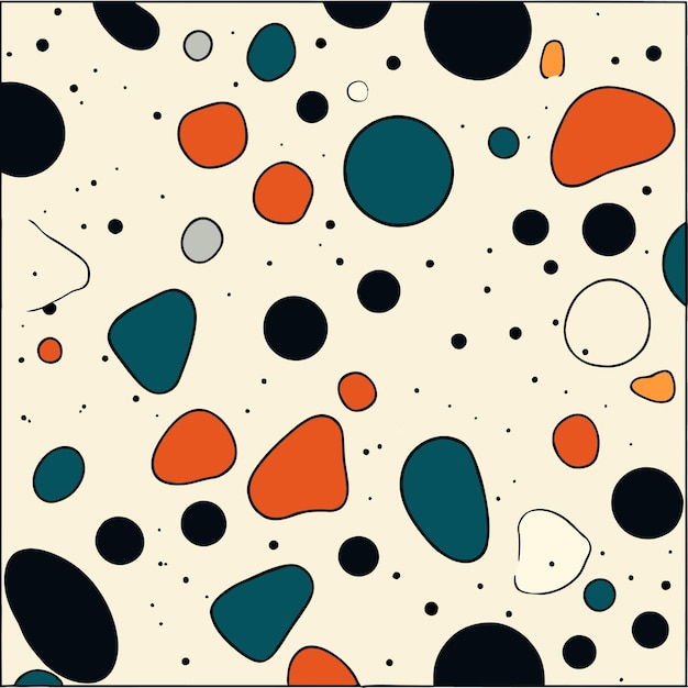 Diseño de patrones de terrazzo coloridos