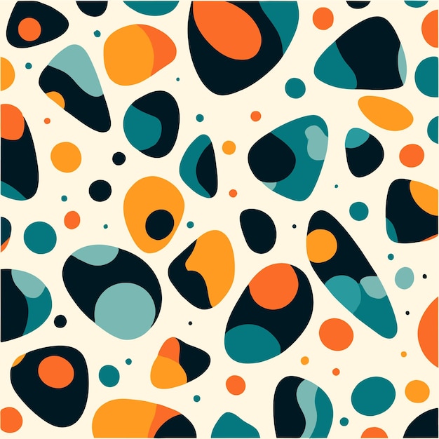 Diseño de patrones de terrazzo coloridos