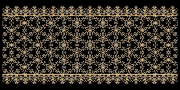 Diseño de patrones textiles de Dupatta