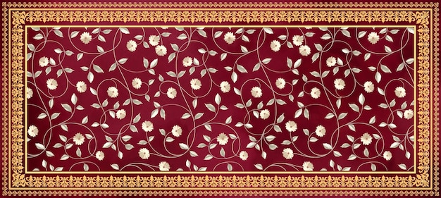Diseño de patrones textiles Dupatta