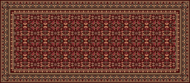 Diseño de patrones textiles Dupatta