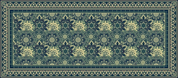Diseño de patrones textiles Dupatta