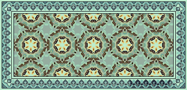 Diseño de patrones textiles Dupatta