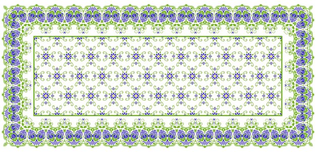 Diseño de patrones textiles Dupatta