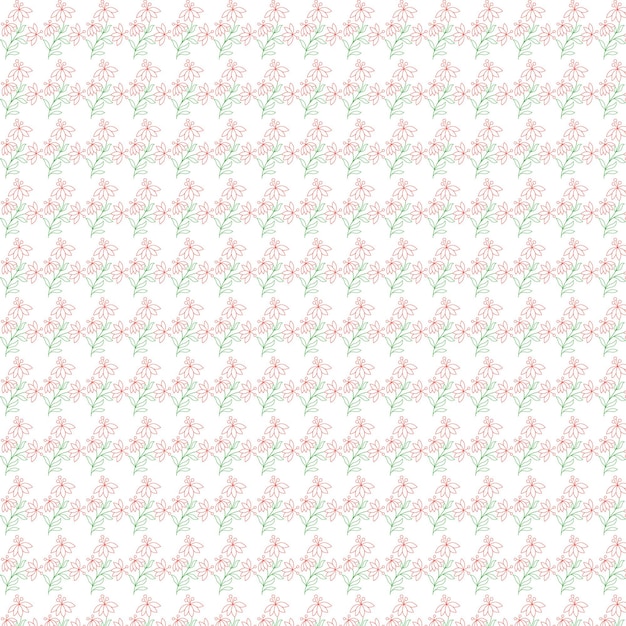 Diseño de patrones únicos sin costuras vectoriales