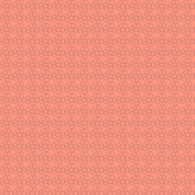 Diseño de patrones únicos sin costuras vectoriales