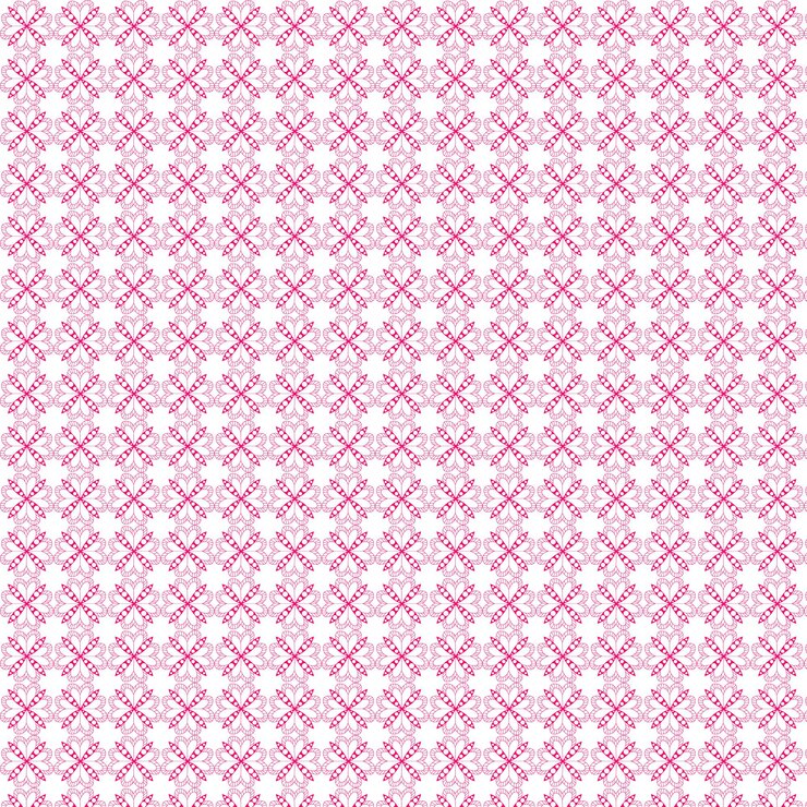 Diseño de patrones únicos sin costuras vectoriales