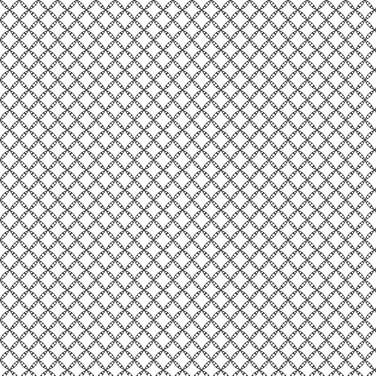 Diseño de patrones únicos sin costuras vectoriales