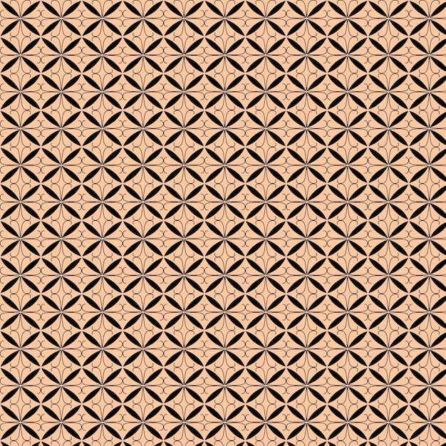 Diseño de patrones únicos sin costuras vectoriales