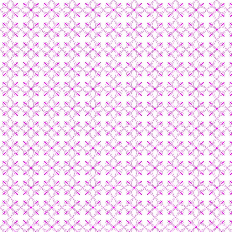 Diseño de patrones únicos sin costuras vectoriales