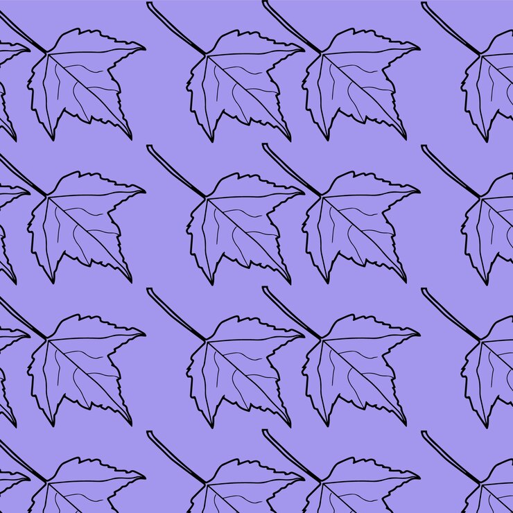 Diseño de patrones únicos sin costuras vectoriales
