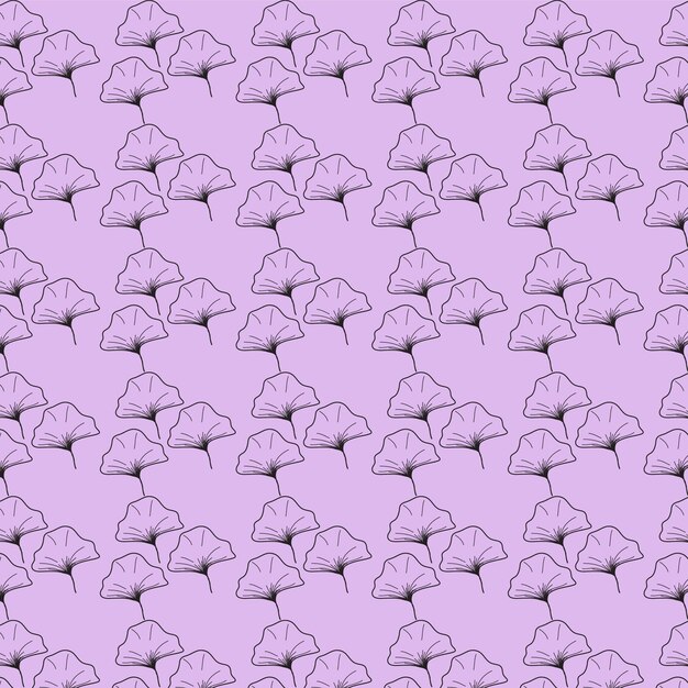 Diseño de patrones únicos sin costuras vectoriales