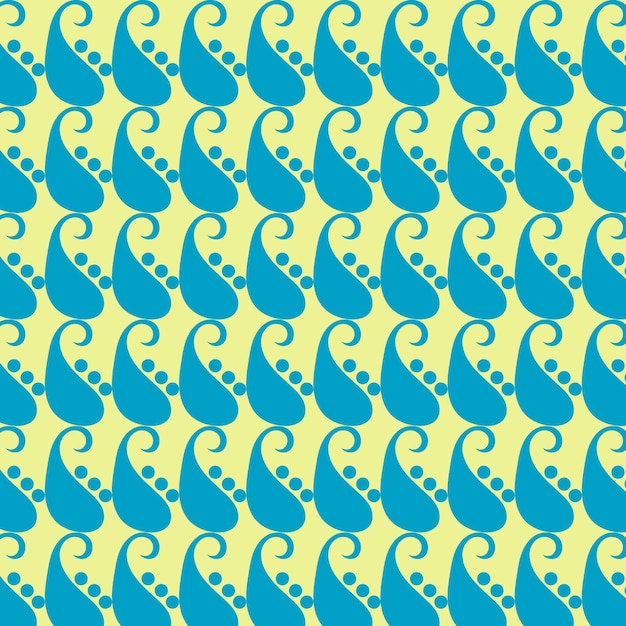 Diseño de patrones únicos sin costuras vectoriales