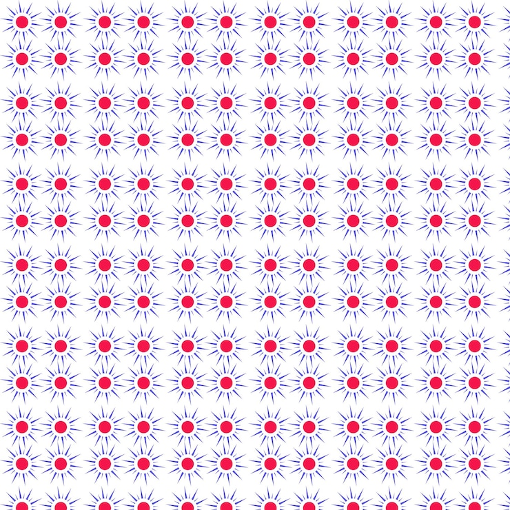 Diseño de patrones únicos sin costuras vectoriales