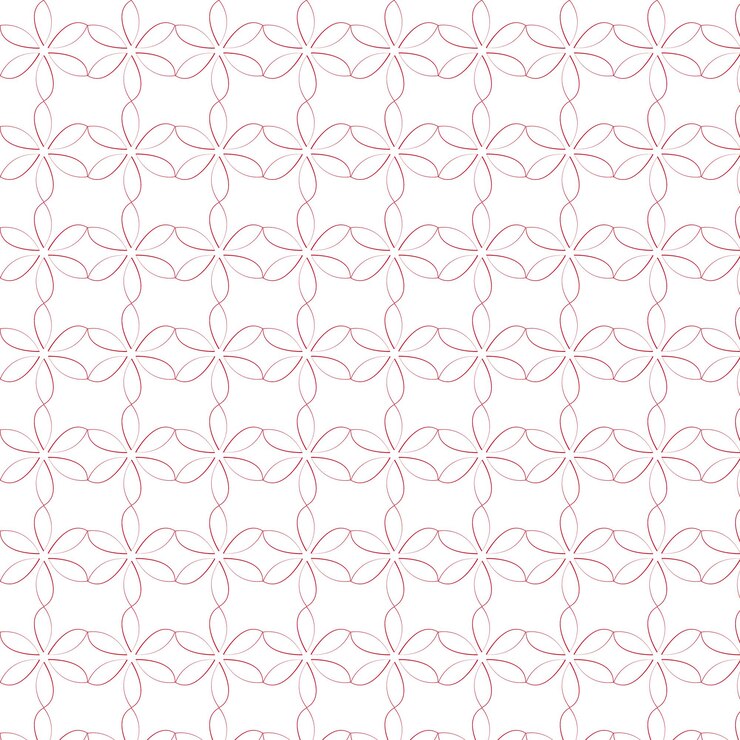 Diseño de patrones únicos sin costuras vectoriales