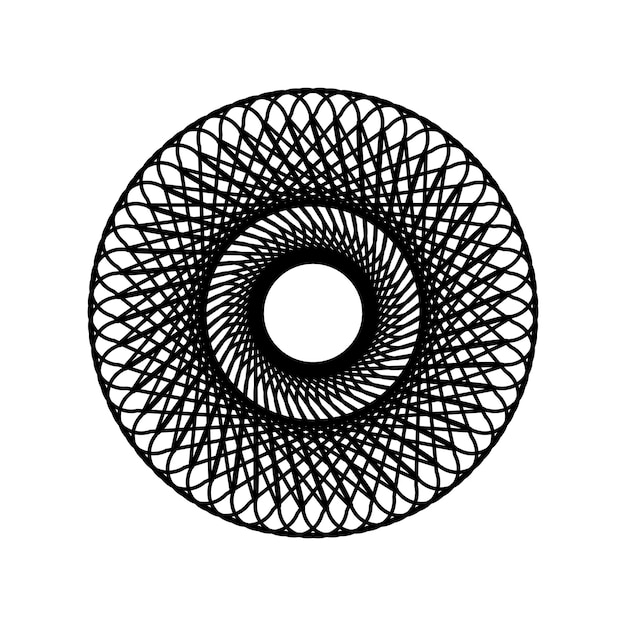 diseño de patrones vectoriales circulares eps