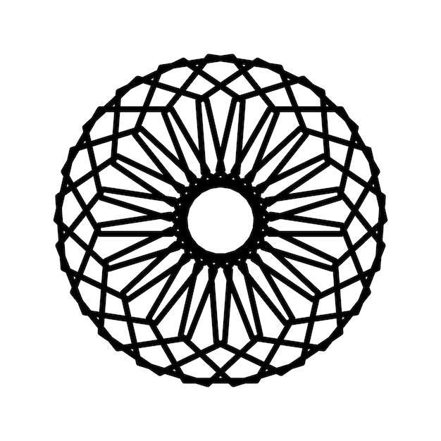 diseño de patrones vectoriales circulares eps