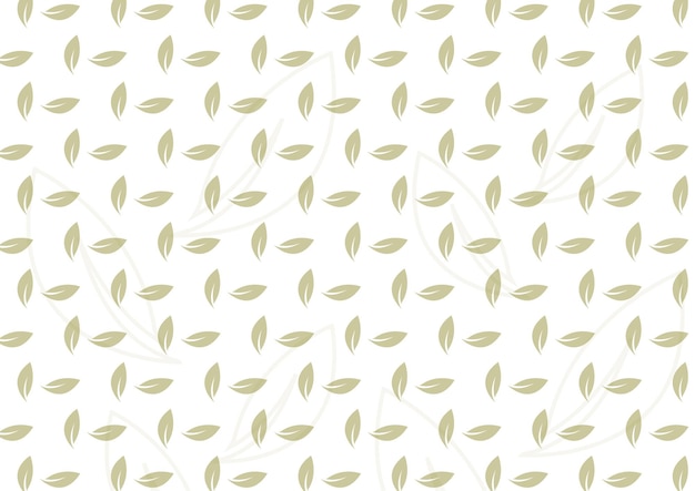 Diseño de patrones vectoriales de hojas amarillas sin costuras de fondo