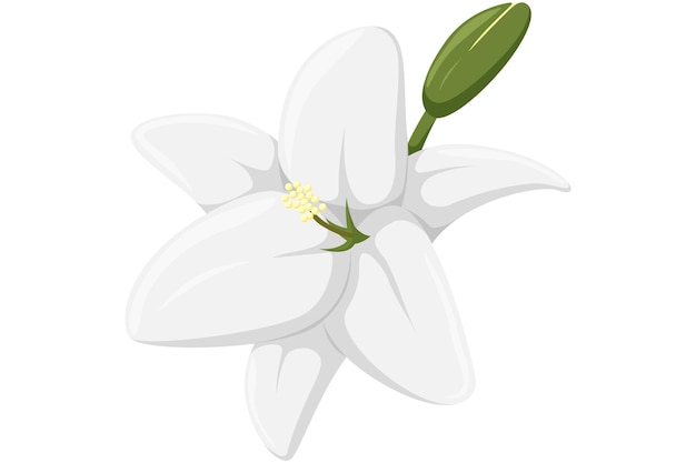 Diseño de pegatinas de decoración plana de flores