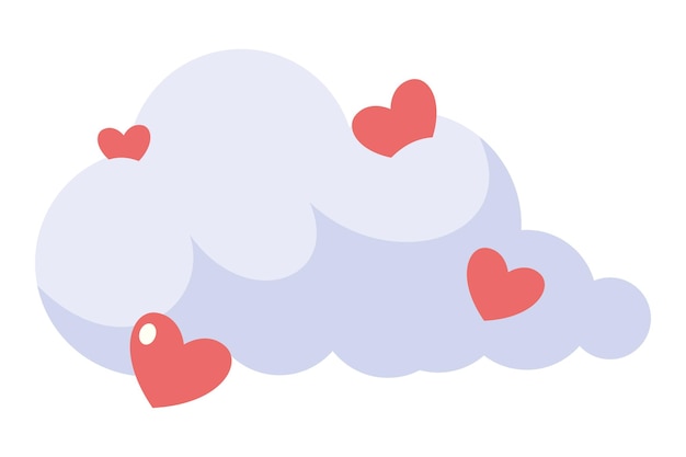 Diseño de pegatinas para el Día de San Valentín