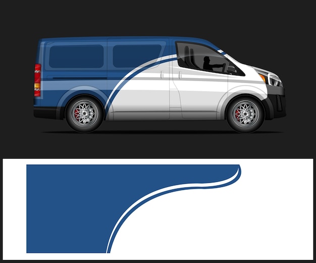 diseño de pegatinas de envoltura de vinilo para vehículos gráficos vectoriales para envoltura de automóviles