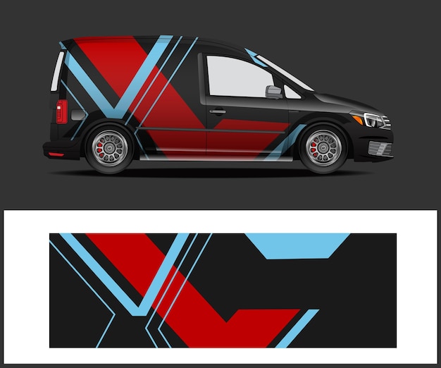 diseño de pegatinas de envoltura de vinilo para vehículos gráficos vectoriales para envoltura de automóviles