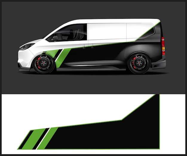 diseño de pegatinas de envoltura de vinilo para vehículos gráficos vectoriales para envoltura de automóviles