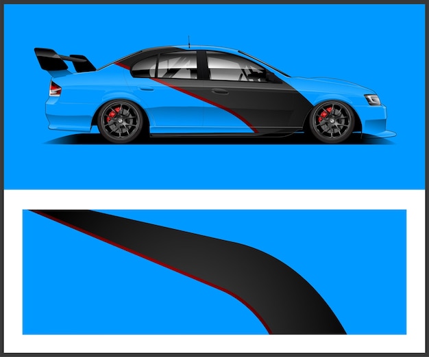 diseño de pegatinas de envoltura de vinilo para vehículos gráficos vectoriales para envoltura de automóviles
