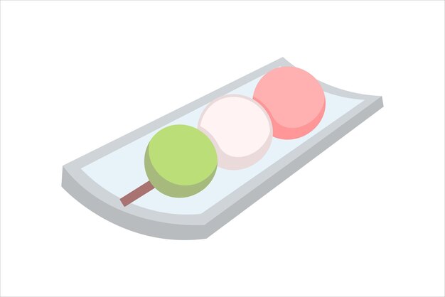 Diseño de pegatinas de estilo coreano de primavera