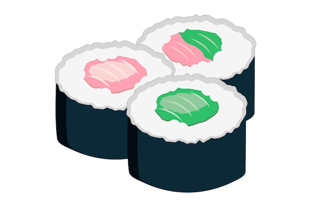 Diseño de pegatinas de estilo japonés de primavera