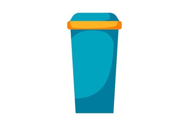 Diseño de pegatinas de invierno para bebidas calientes