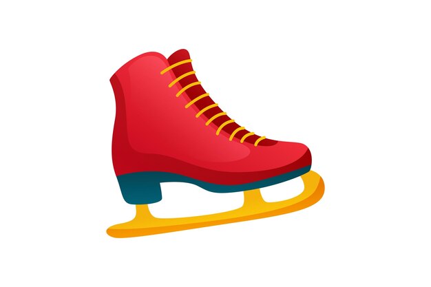 Diseño de pegatinas navideñas para patines de hielo