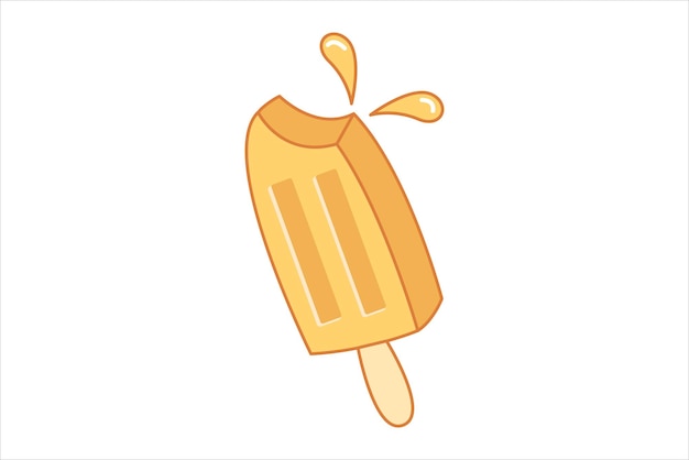 Diseño de pegatinas planas para el horario de verano