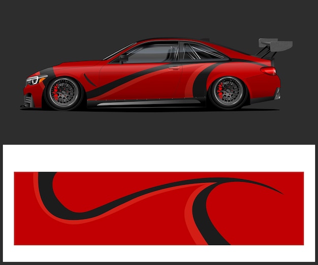 diseño de pegatinas de vinilo para adhesivos de envoltura de automóviles
