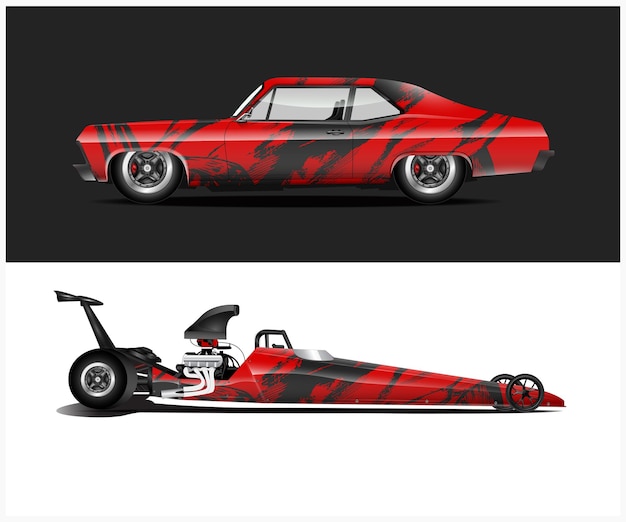 diseño de pegatinas de vinilo para adhesivos de envoltura de automóviles