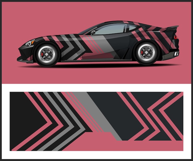 diseño de pegatinas de vinilo para adhesivos de envoltura de automóviles