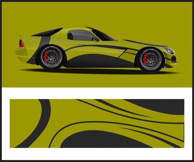 diseño de pegatinas de vinilo para adhesivos de envoltura de automóviles