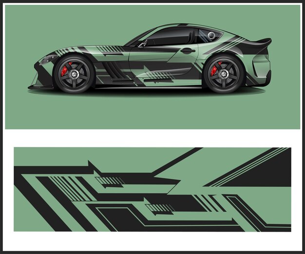 diseño de pegatinas de vinilo para adhesivos de envoltura de automóviles